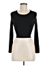 Shein Black Long Sleeve T-Shirt Size 6 - photo 1