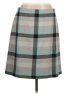 Talbots Plaid Gray Casual Skirt Size 10 - photo 1