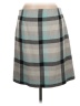 Talbots Plaid Gray Casual Skirt Size 10 - photo 2
