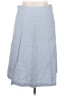 Halogen Chevron-herringbone Blue Casual Skirt Size 14 - photo 1