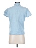 SASSON Blue Short Sleeve Blouse Size S - photo 2