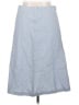 Halogen Chevron-herringbone Blue Casual Skirt Size 14 - photo 2