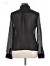 Moda International Black Long Sleeve Blouse Size XL - photo 2