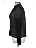 Moda International Black Long Sleeve Blouse Size XL - photo 5
