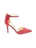Jessica Simpson Color Block Red Heels Size 7 1/2 - photo 1