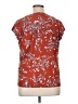 Kasper Orange Short Sleeve Blouse Size 1X - photo 2