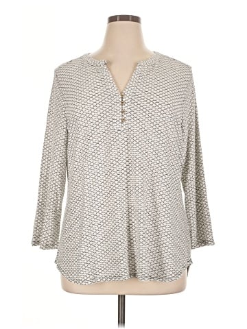Dana Buchman 3/4 Sleeve Blouse (view 1)