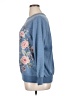Alfred Dunner Floral Blue Pullover Sweater Size 1X - photo 5