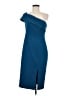 Eliza J Blue Cocktail Dress Size 6 - photo 1