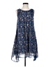 Max Studio 100% Polyester Paisley Blue Casual Dress Size XS - photo 1