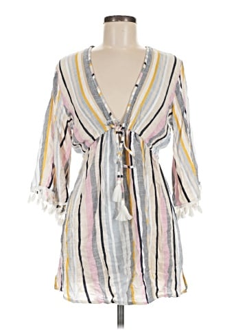 Blue Island 3/4 Sleeve Blouse (view 1)