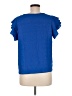 Shein 100% Polyester Blue Short Sleeve Top Size 8 - 10 - photo 2