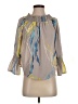 Ariella 100% Polyester Gray 3/4 Sleeve Blouse Size S - photo 1