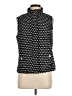 Nine West 100% Polyester Polka Dots Black Vest Size M - photo 1