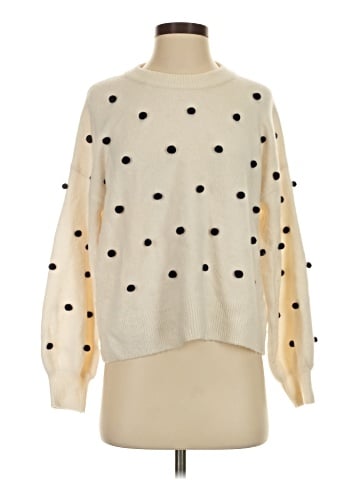 Madewell Brockton Bobble Sweater in Coziest Yarn (view 1)