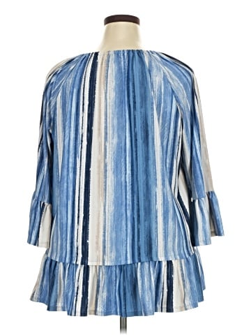 New Directions 3/4 Sleeve Blouse (view 2)