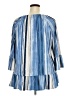 New Directions Blue 3/4 Sleeve Blouse Size 2X - photo 2