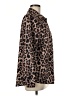 Unbranded Animal Print Brown Long Sleeve Blouse Size M - photo 4