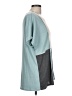Bibi Color Block Teal Short Sleeve Top Size L - photo 4