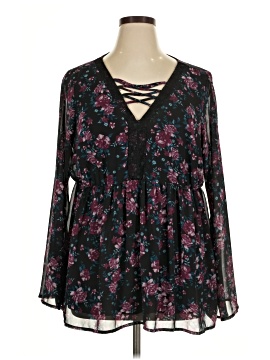 Torrid Long Sleeve Blouse (view 1)