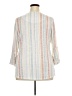 New Directions Ivory 3/4 Sleeve Blouse Size 2X - photo 2