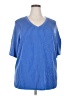 Unbranded Blue Short Sleeve Top Size XXL - photo 1