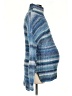 Hatch Stripes Blue Wool Pullover Sweater Size XS Maternity (0) - photo 4