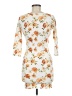 Forever 21 Floral White Cocktail Dress Size M - photo 2