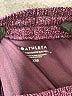 Athleta Chevron-herringbone Purple Athletic Shorts Size XXS - photo 3