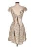 Shein Floral Tan Casual Dress Size L - photo 2