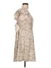 Shein Floral Tan Casual Dress Size L - photo 4