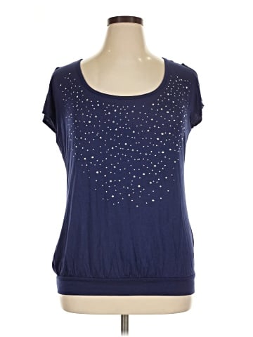 Ashley Stewart Short Sleeve Top (view 1)