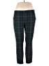 Tommy Hilfiger Plaid Green Casual Pants Size 18 - photo 1