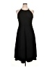 Spenser Jeremy Solid Black Cocktail Dress Size 14 - photo 1