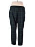 Tommy Hilfiger Plaid Green Casual Pants Size 18 - photo 2