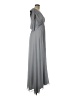 Eliza J 100% Polyester Gray Cocktail Dress Size 8 - photo 4