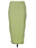 Shein Solid Green Casual Skirt Size 8 - 10 - photo 1