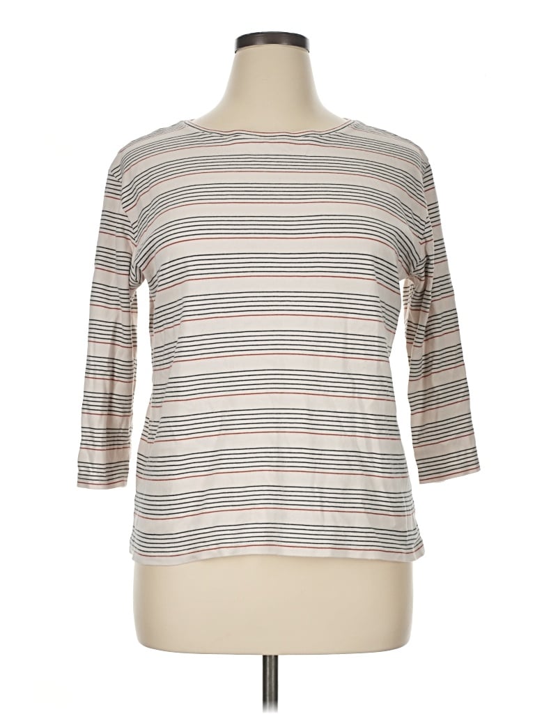 Pre-owned Mm. Lafleur 3/4 Sleeve T-shirt In Gray
