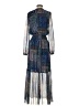 Ramy Brook Paisley Blue Casual Dress Size XS - photo 2