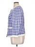 Anne Klein Checkered-gingham Blue Blazer Size 16 - photo 5