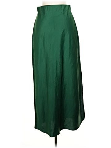 Madewell Satin Maxi Slip Skirt (view 1)