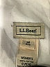 L.L.Bean 100% Cotton Solid Ivory Shorts Size 14 - photo 3