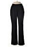 Lands' End 100% Cotton Solid Black Casual Pants Size M (tall) - photo 1