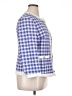 Anne Klein Checkered-gingham Blue Blazer Size 16 - photo 4