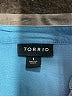 Torrid Solid Blue Sleeveless Blouse Size 1X Plus (1) - photo 7