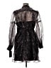 BCBG 100% Polyester Floral Black Cocktail Dress Size 14 - photo 2