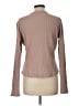 Wrap 100% Cotton Tan Cardigan Size 10 - photo 2