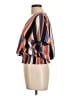 MICHAEL Michael Kors Orange Short Sleeve Blouse Size L - photo 5