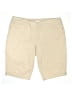Westbound Solid Tan Khaki Shorts Size 18 - photo 1