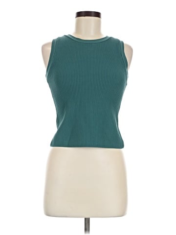 Happily Grey Sleeveless T-Shirt (view 1)